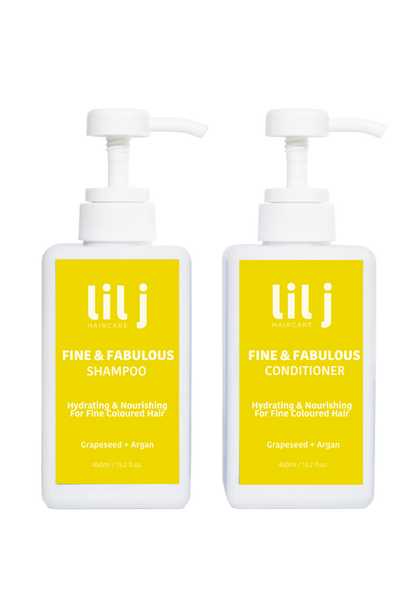 Fine & Fabulous Trio | Treatment + Shampoo + Conditioner